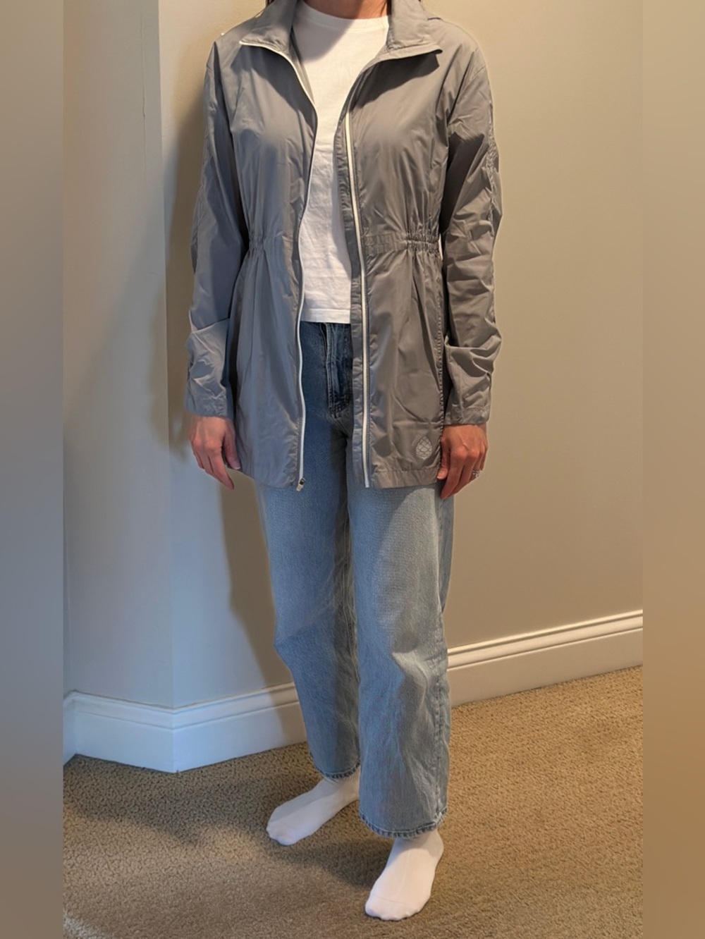 Stio Womens Light Gray Second Light Jacket